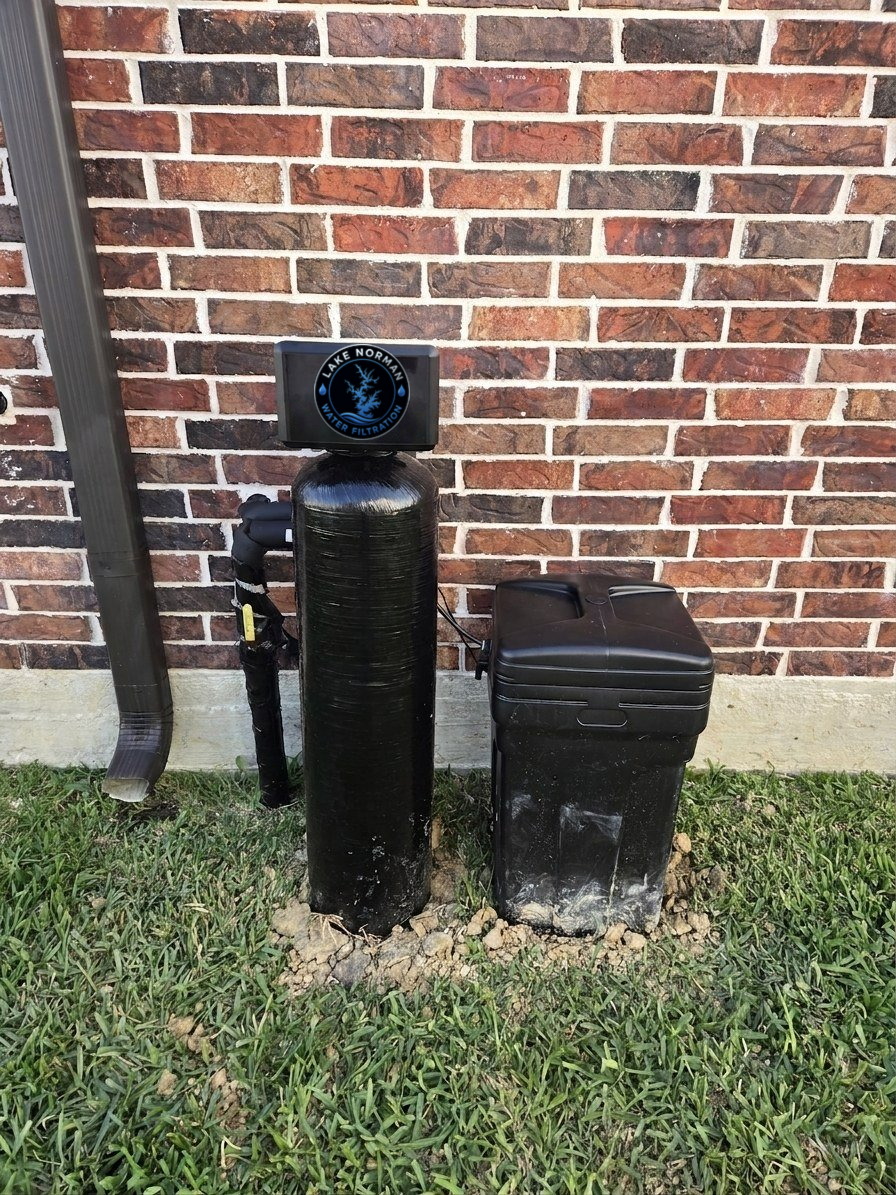 Water treatment system installation, example 2