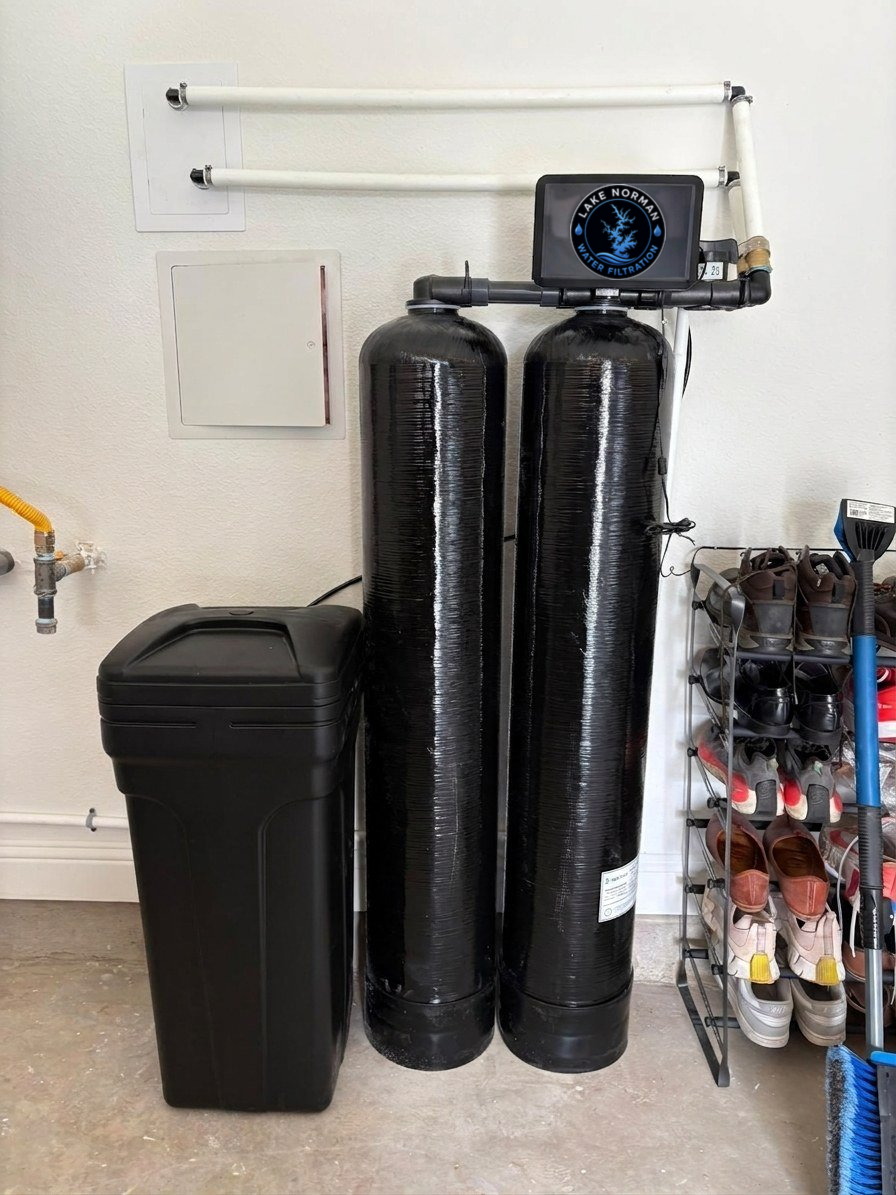 Water treatment system installation, example 3