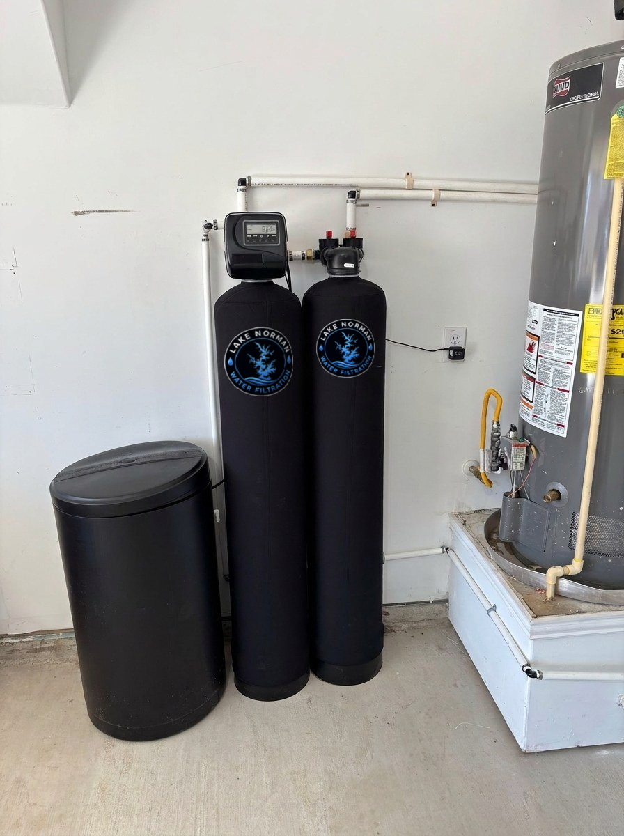 Water treatment system installation, example 5