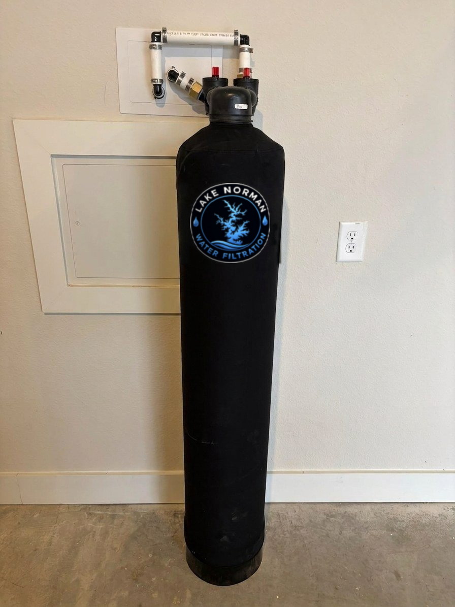 Water treatment system installation, example 6